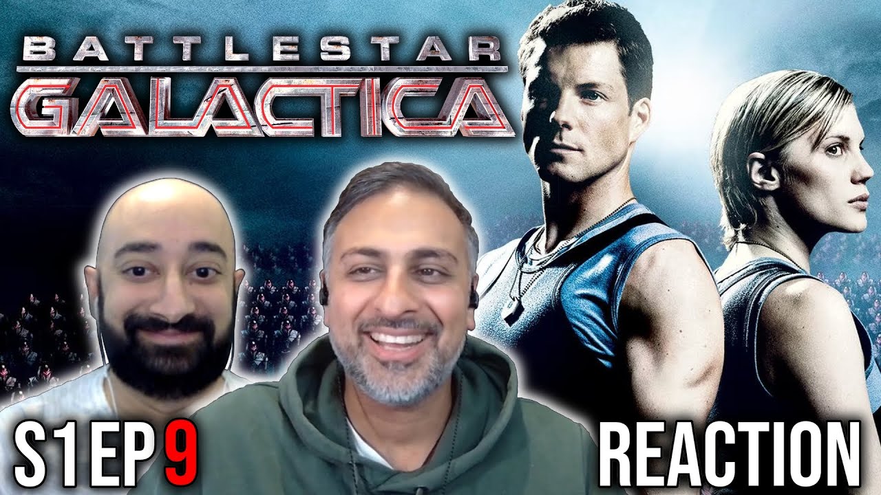Battlestar Galactica - S1 Ep 9 - Tigh Me Up, Tigh Me Down - REACTION - First Time Watching