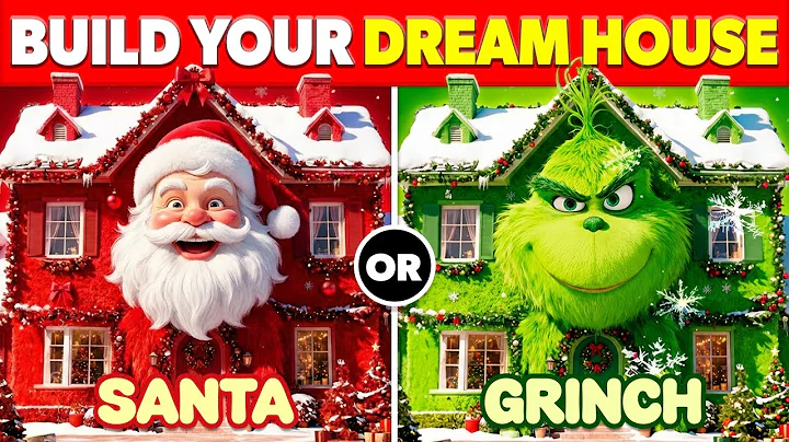 Would You Rather...? Santa vs The Grinch 🎅💚🎁 Build Your Dream House 🎄