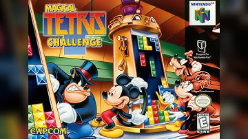 Magical Tetris Challenge (1998 - Nintendo 64) Gameplay - No Commentary