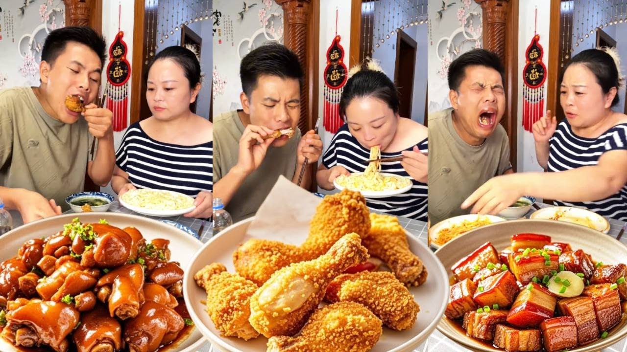 My husband added so many ingredients to my soup, but in the end he drank it all himself！