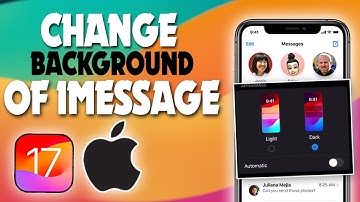 how to change background of iMessage on iPhone | TECH ON |