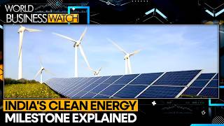 India's Power Hits 50% Clean Power Peak | World Business Watch | WION
