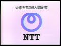 CM　日本電信電話　NTT　コケコッコール／カエルコール　1985年