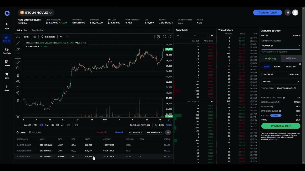 Coinbase Futures Trading - NEW - YouTube