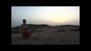 Josephine Foster Playing Guitar to Spanish Sunset