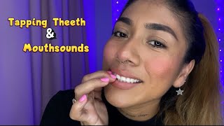 Asmr Tapping En Dientes Cosquilloso Mouthsounds