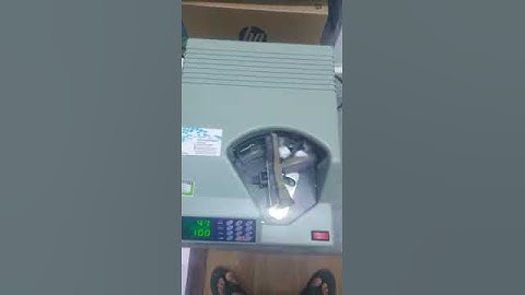 Bundle note counting machines sva technologies