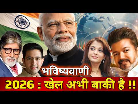 2026 Predictions: The Game Is Just Getting Started! PM Modi, CM Thalapathy Vijay, Amitabh Bachcha...