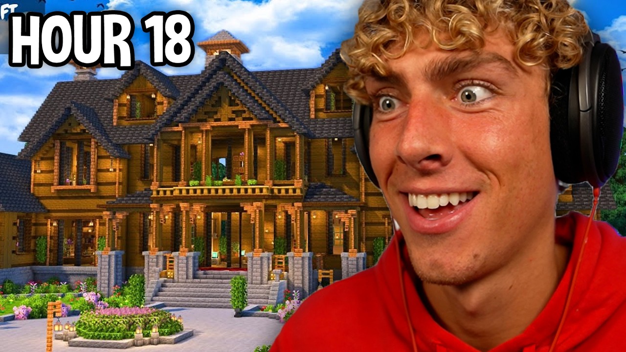 I Had 24 HOURS to Build My DREAM HOUSE - YouTube