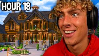 24 HOURS to Build My DREAM HOUSE