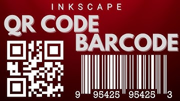 Barcode, QR Code mit Inkscape gratis und schnell erstellen