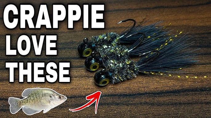 Tying a Shad Pattern Crappie Jig - Step by Step Tutorial 