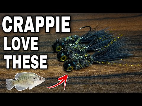 Tying a Crappie Jig for Muddy Water - Step by Step Tutorial 