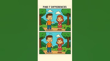 Can You Spot 7 Differences in 10 seconds ?