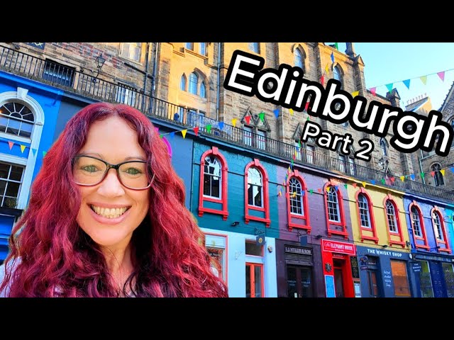 Travel vlog - Edinburgh Budget Tips 1 Day Pt 2 l FREE & Cheap Things to DO, EAT & SEE l Scotland Travel Guide 2025