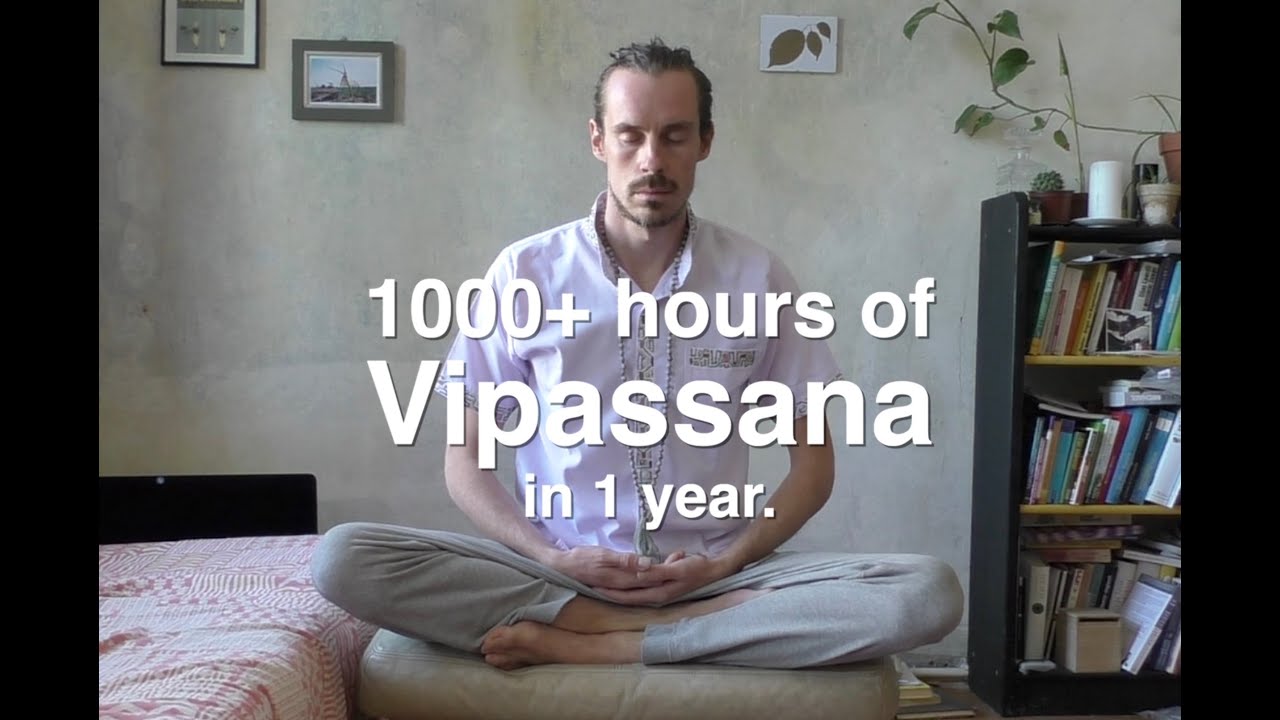 1000+ Hours of Vipassana in 1 year. What is that like?