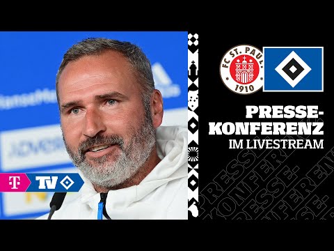 RE-LIVE: PRESSEKONFERENZ I 12. Spieltag I FC St. Pauli vs. HSV
