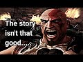 Greek God of War is not deep. 