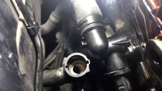 Common coolant leak 2005-2008 Audi A4 2.0 turbo B7