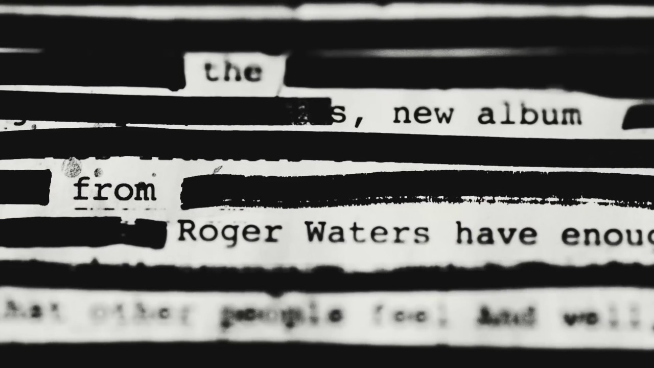 Roger Waters New Album Is This The Life We Really Want Youtube