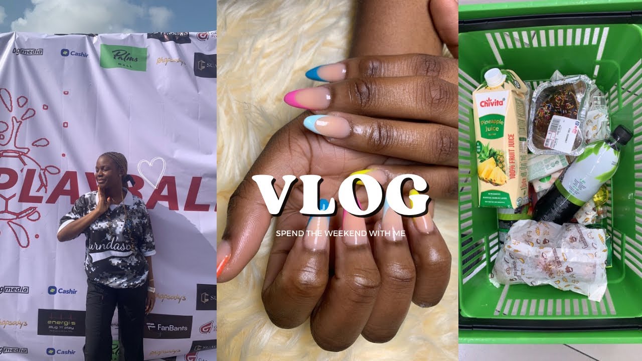 VLOG: GETTING MY HAIR + NAILS DONE | INTER SCHOOL FOOTBALL COMPETITION | FIRST SUNDAY OF THE MONTH