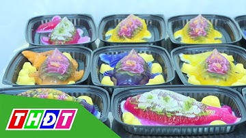 Rau câu cá chép hút hàng ngày cúng ông Táo | THDT