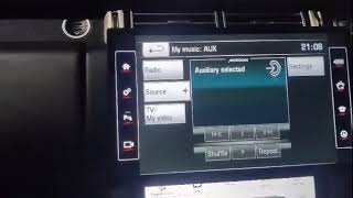 Career Overview Land Rover Range Rover Bosch system switch AUX video