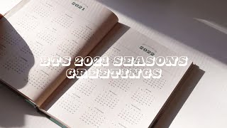 unboxing bts 2021 season's greetings ☺