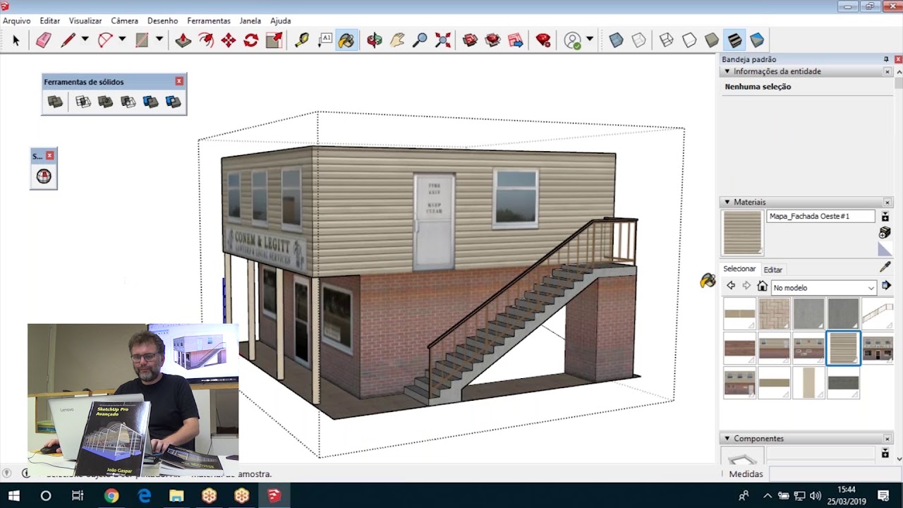Como Otimizar Seus Componentes No Sketchup Ajustes Avançados De Imagens E Texturas 0511
