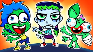 Zombie Dance + More Kids Songs \& Nursery Rhymes | Chaka Kids 💛