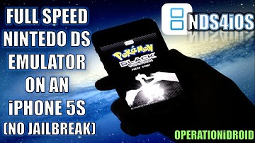 Full Speed Nintendo DS Games on an iPhone 5s (No Jailbreak) (100%)