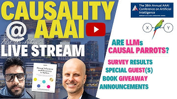 Causality X LLMs ++ Causal AI @ AAAI 2024 ++ Book Giveaway