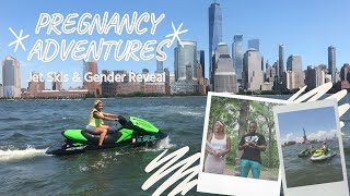 JET SKIING PREGNANT AND MY GENDER REVEAL!