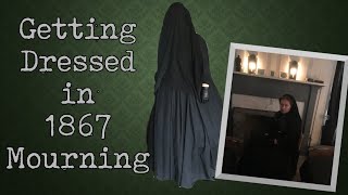 Get Dressed in Victorian Mourning || A Historical (How To) Get Ready with Me