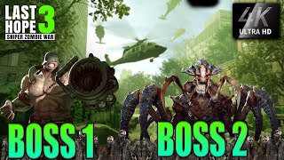 Last Hope 3: Sniper Zombie War All BOSS Fight 4K screenshot 4