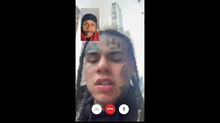 6ix9ine video call with his hommie | 6ix9ine responds to NOCHILL god screenshot 3