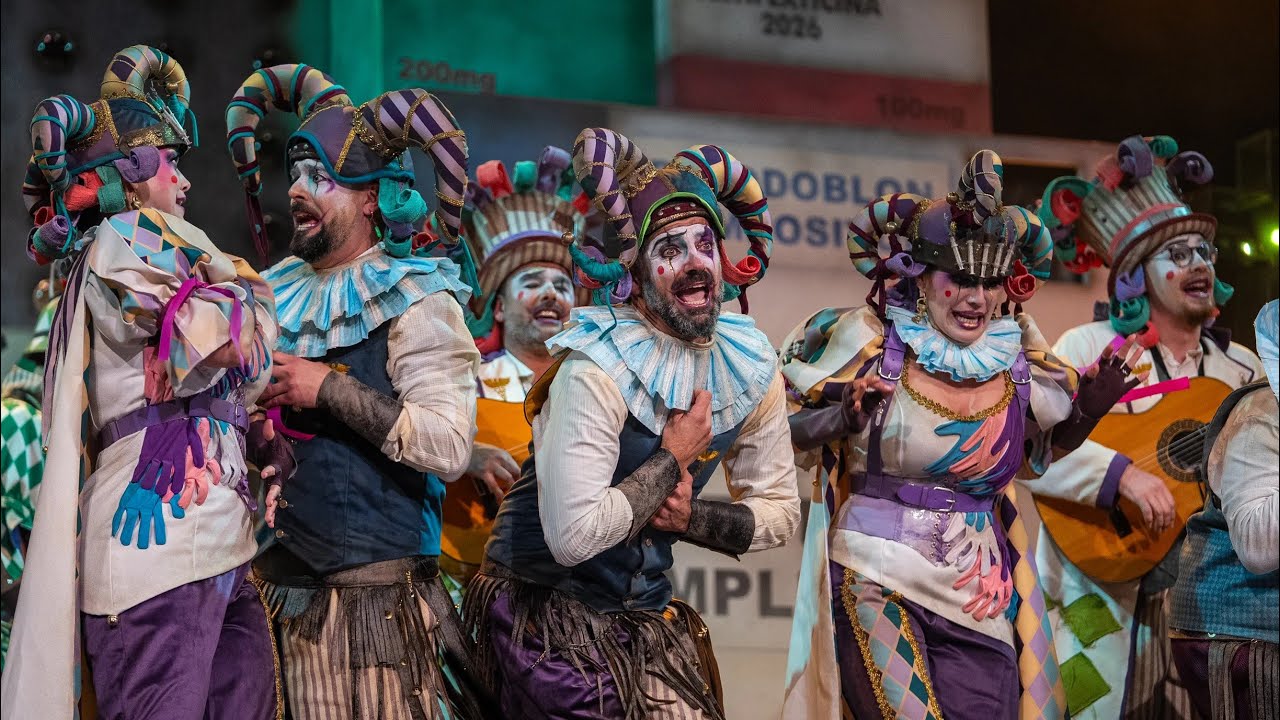 TOP 11 PASODOBLES COAC 2026 (Comparsas)