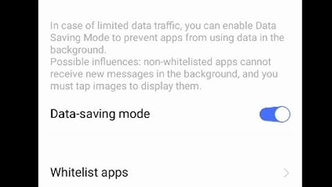 How to turn on Data saving mode in Vivo Y15 and Vivo Y11|Data saving mode and whitelist apps - Vivo