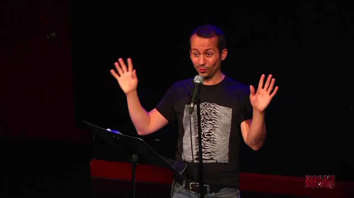 David Crabb performs at the RISK! Live Show in NYC...