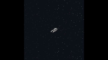 blender spaceship pixel render animation test