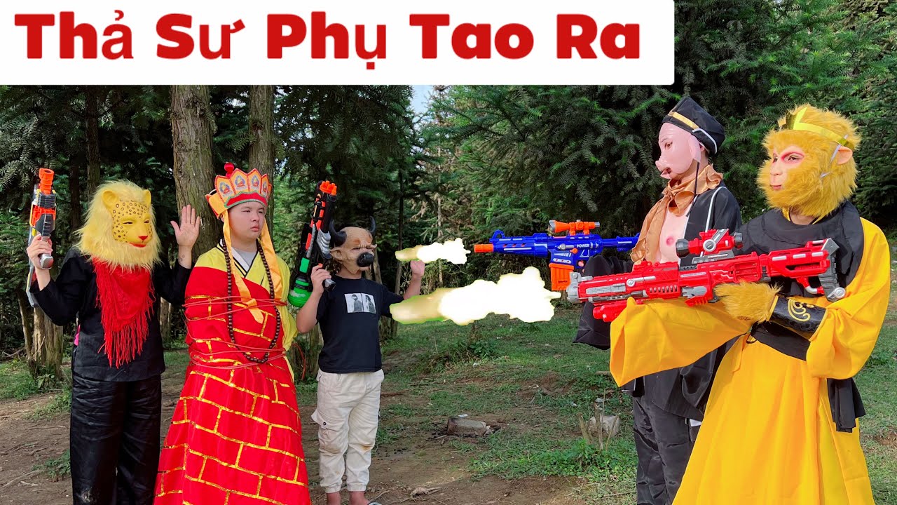 DTVN Vlog : (Tập 163) Bài học nhớ đời cho kẻ giám bắt nạt trẻ trâu(ĐẠI CHIẾN NGỘ KHÔNG VÀ YÊU QUÁI )
