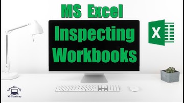 How to Inspect a Workbook in MS Excel 2019 | Hidden Properties