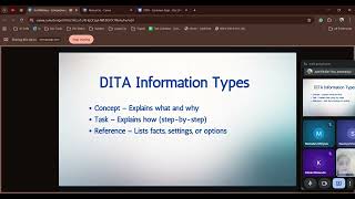 Technical Writing session _ Day 22 (DITA introduction)