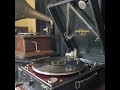 藤本 二三吉 ♪トコ張さん♪ 1932年 78rpm record. Columbia Model No 112A Gramophone.