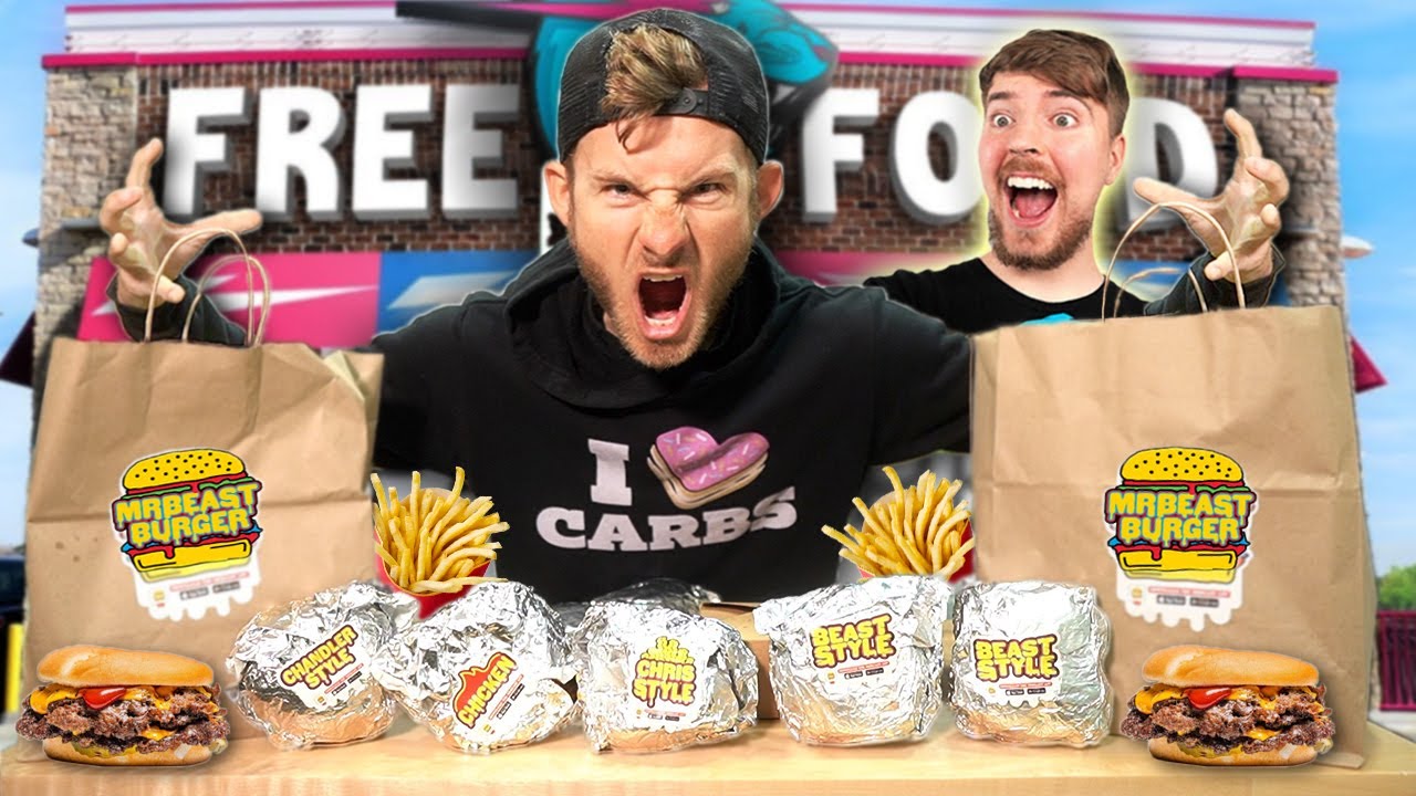 I recreated the MrBeast Burger Menu, Feat. MrBeast! 