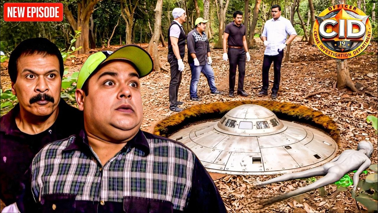 जंगल के बीचों - बीच CID वालों को मिला Alian के साथ Spaceship ! || CID || Latest  Episode ||