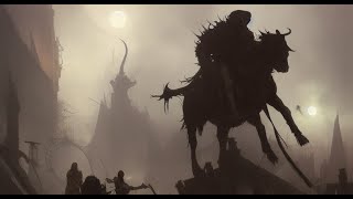 hell's comin' with me lyric video Poor Man's Poison but an AI created photos based off the lyrics