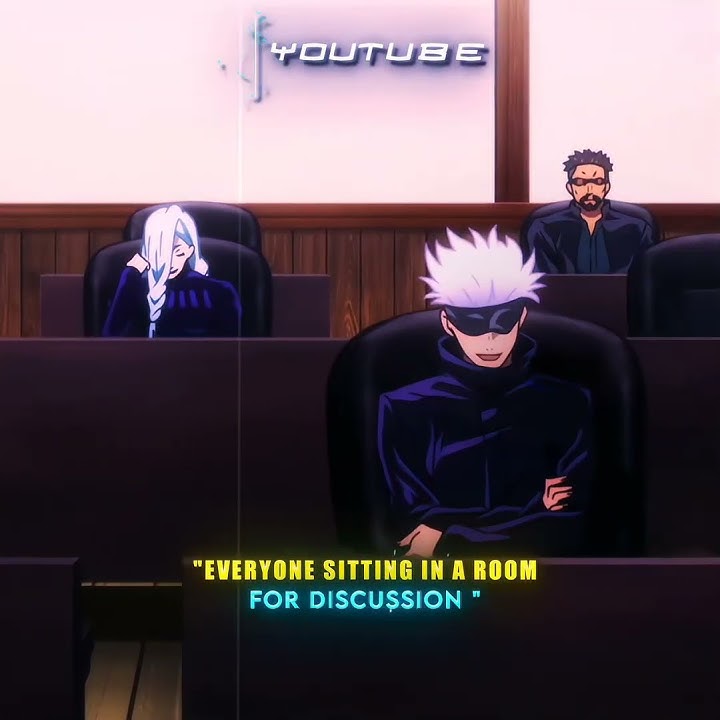 💀💅🏻『MATERIAL GWORL』 THE ACCENT || JUJUTSU KAISEN #gojo #jjk #anime #meimei #funny