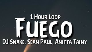 DJ Snake, Sean Paul, Anitta - Fuego {1 Hour Loop} ft. Tainy