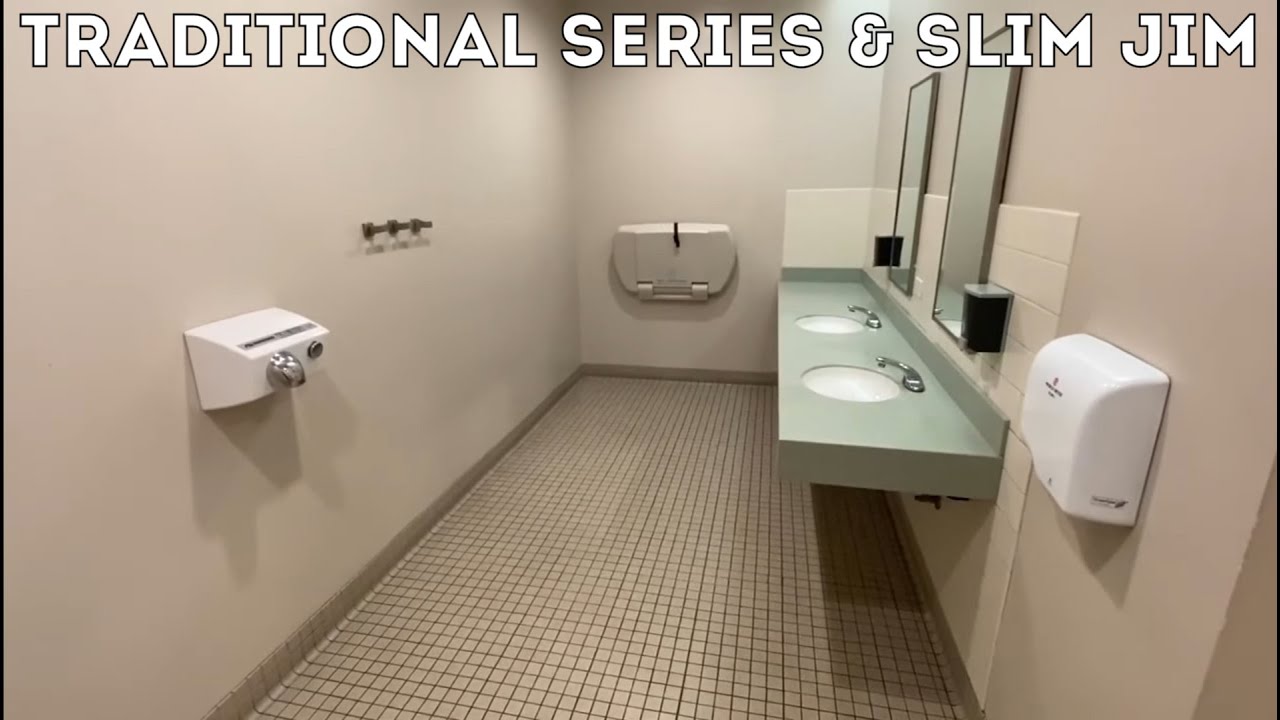 ASi Traditional Series & World Dryer SLIMDri | Des Plaines Public Library | Des Plaines, IL